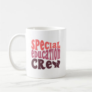 Speciaal onderwijs Crew Teacher Gift Koffiemok