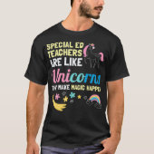 Speciaal onderwijs Geïnspireerd SPED Docent Quote T-shirt (Voorkant)