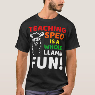 Speciaal onderwijs Geïnspireerd SPED Docent Quote  T-shirt