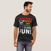 Speciaal onderwijs Geïnspireerd SPED Docent Quote T-shirt (Voorkant volledig)