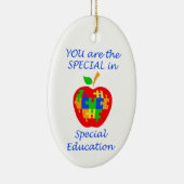 Speciaal onderwijs keramisch ornament (Rechts)