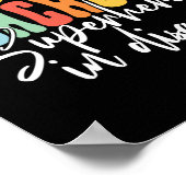 Speciaal Onderwijs Leraar Gedrag Opvoeder Poster (Hoek)