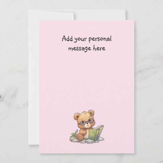 Speciaal onderwijs leraar Happy Teachers Day Kaart (Achterkant)