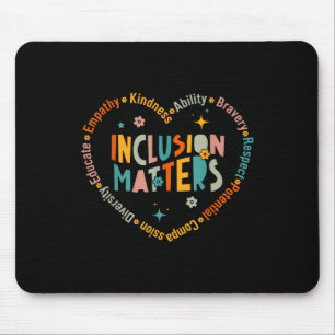 Speciaal onderwijs Leraar Inclusie is Autisme Bewu Muismat