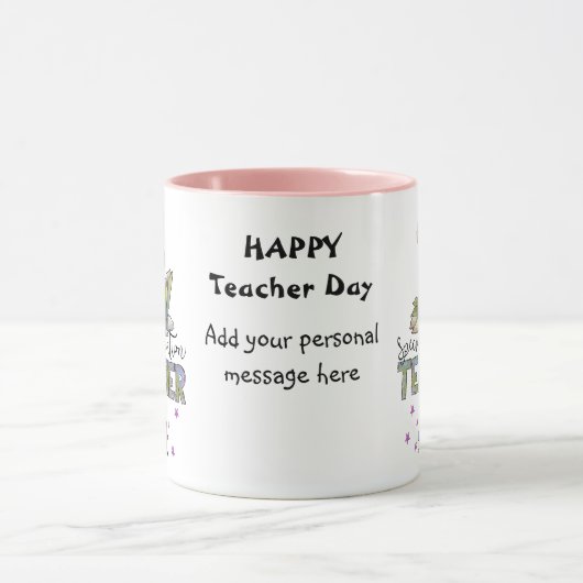 Speciaal onderwijs leraar op maat mok (Midden)