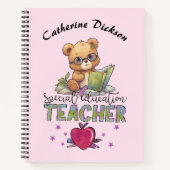 Speciaal onderwijs leraar op maat notitieboek (Voorkant)