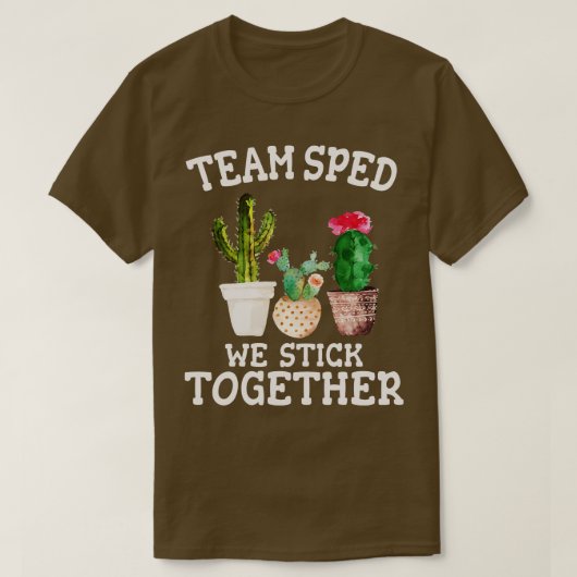 Speciaal onderwijs Leraar Team Speed Leopard 2 T-shirt (Design voorkant)
