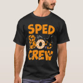 Speciaal onderwijs SPED Boo Crew Halloween Herfst T-shirt (Voorkant)