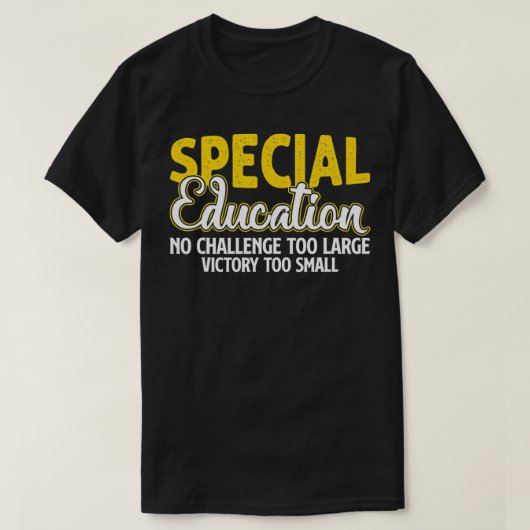 Speciaal onderwijs SPED-leraar speciaal ED-leraar T-shirt (Design voorkant)