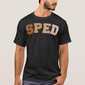 Speciaal onderwijs SPED-leraarretro Terug naar Sch T-shirt