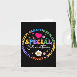 Speciaal Onderwijs Squad Droom Team Sped Leraar Ap Kaart