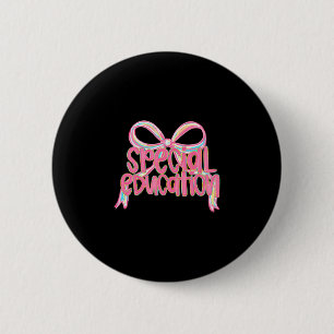 Speciaal onderwijs terug naar school bundel leraar ronde button 5,7 cm
