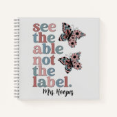 Speciaal onderwijs voor neurodivergent notitieboek (Voorkant)