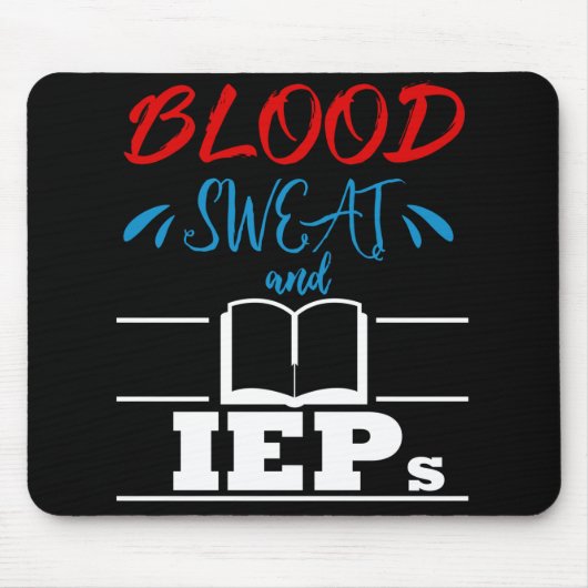 Speciaal onderwijsleraar autisme IEP Funny Gift Muismat (Voorkant)