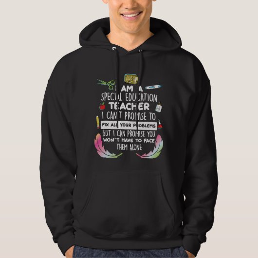 Speciaal onderwijsleraar Autistic Awareness Encou Hoodie (Voorkant)