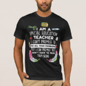 Speciaal onderwijsleraar Autistic Awareness Encou T-shirt (Voorkant)
