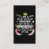 Speciaal onderwijsleraar Autistic Awareness Encou Visitekaartje (Voorkant)
