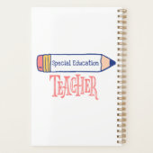 Speciaal onderwijslerarenpotlood planner (Achterkant)