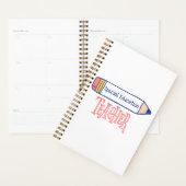 Speciaal onderwijslerarenpotlood planner (Display)