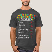Speciaal onderwijsveld Funny Gift T-shirt (Voorkant)