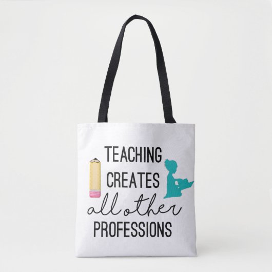 Speciaal onderwijzen Creëer professionals Tote Bag (Voorkant)