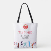 Speciaal onderwijzen Creëer professionals Tote Bag (Achterkant)