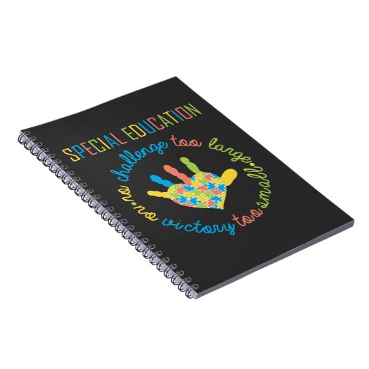 Speciaal onderwijzend leraar Autisme - bewustzijn  Notitieboek (Rechterzijde)