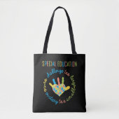 Speciaal onderwijzend leraar Autisme - bewustzijn  Tote Bag (Voorkant)