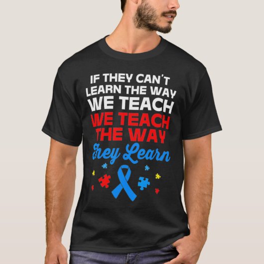 Speciaal onderwijzend leraar Autisme T-shirt (Voorkant)