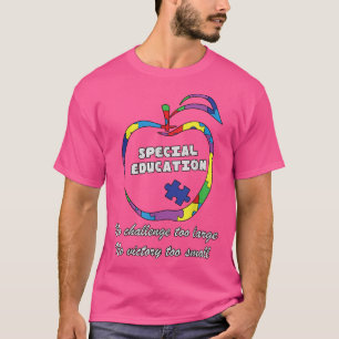 Speciaal onderwijzend leraar Autistisch Kinder aut T-shirt