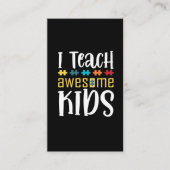 Speciaal onderwijzend leraar Puzzle Autisme Awaren Visitekaartje (Voorkant)