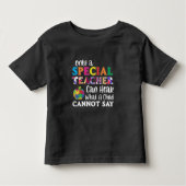Speciaal onderwijzend leraar speciale Kinderen Kinder Shirts (Voorkant)