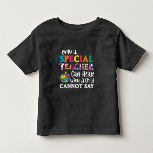 Speciaal onderwijzend leraar speciale Kinderen Kinder Shirts (Voorkant)
