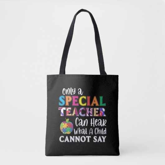 Speciaal onderwijzend leraar speciale Kinderen Tote Bag (Voorkant)