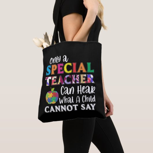 Speciaal onderwijzend leraar speciale Kinderen Tote Bag (Dichtbij)