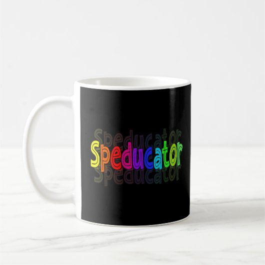 Speciaal onderwijzend leraar Sped Ed Koffiemok (Links)