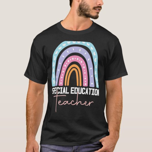 Speciaal onderwijzend leraar Sped Ed SPED Leopard T-shirt (Voorkant)
