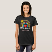 Speciaal onderwijzend leraar Sped Ed SPED Leopard T-shirt (Voorkant volledig)