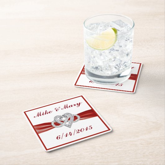 Speciaal Onderzetter voor rood oneinigheids-hartpa (Insitu)