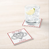 Speciaal Onderzetter voor rood oneinigheids-hartpa (Insitu)