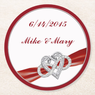 Speciaal Onderzetter voor rood oneinigheids-hartpa