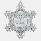 Speciaal ons eerste kerstfeest samen Ornament (Voorkant)