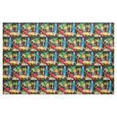 Speciaal ontwerp bij de Beach Fabric Stof (Fat Quarter)