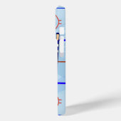 Speciaal ontwerp Ice Hockey Case-Mate iPhone Case (Achterkant / Links)