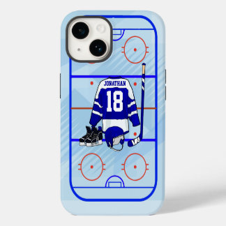 Speciaal ontwerp Ice Hockey iPhone 14 Hoesje