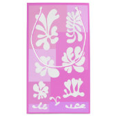 Speciaal ontwerp van Abstracte vormen in roze | Kl Klein Cadeauzakje (Achterkant)