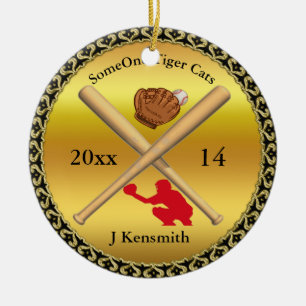 Speciaal ontwerp van de Baseball Champions League Keramisch Ornament