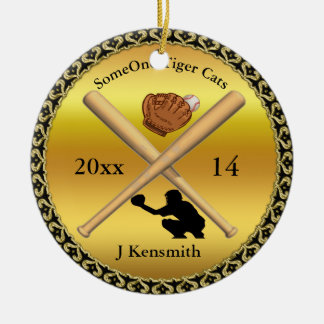Speciaal ontwerp van de Baseball Champions League Keramisch Ornament