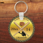 Speciaal ontwerp van de Baseball Champions League Sleutelhanger (Voorkant)