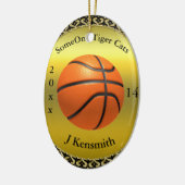 Speciaal ontwerp van de Basketball Champions Leagu Keramisch Ornament (Links)